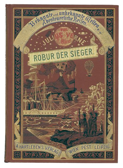 Große Abbildung Nr.1: 123-997 Verne,J.: (Literatur und illustrierte Bücher bis 19.Jahrhundert)