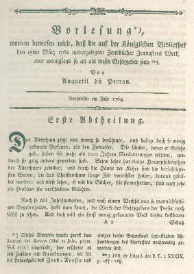 Bild Nr.2: 123-1011 Kleuker,J.F.: (Zend-Avesta)