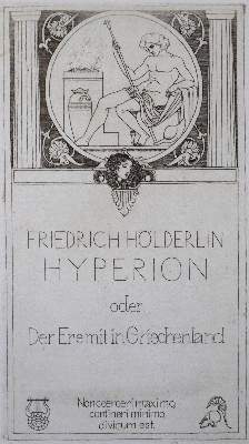 Bild Nr.2: 123-1160 Hölderlin,F.: (Literatur und illustrierte Bücher 20.Jahrhundert - Alte Literatur in modernen Ausgaben)
