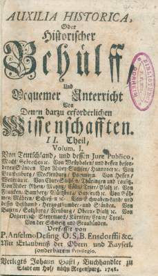 Bild Nr.1: 123-118 Desing,A.: (Alte Drucke, Handschriften und Theologie)