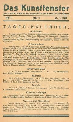 Bild Nr.22: 123-1189 Kunstfenster, Das.: (Literatur und illustrierte Bücher 20.Jahrhundert - Alte Literatur in modernen Ausgaben)