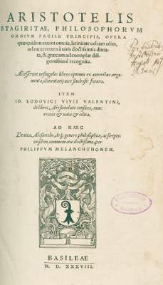 Bild Nr.1: 123-12 Aristoteles.: (Alte Drucke, Handschriften und Theologie)