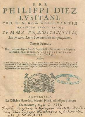 Bild Nr.1: 123-120 Diez,F.: (Alte Drucke, Handschriften und Theologie)