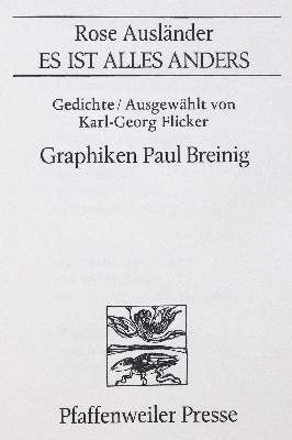 Bild Nr.1: 123-1216 Pfaffenweiler Presse.: (Literatur und illustrierte Bücher 20.Jahrhundert - Alte Literatur in modernen Ausgaben)