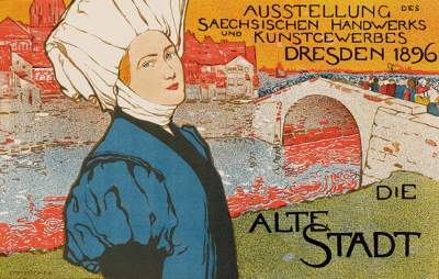 Bild Nr.2: 123-1227 Bauwens, M., T. Hayashi, La Forgue, Meier-Graefe u. J. Pennell.: (Plakate)
