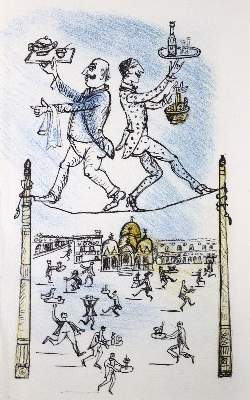 Bild Nr.1: 123-1241 Pressendrucke.: (Literatur und illustrierte Bücher 20.Jahrhundert - Alte Literatur in modernen Ausgaben)