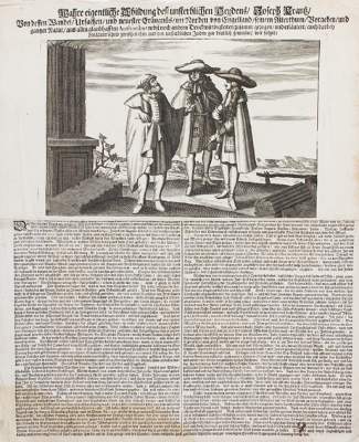 Bild Nr.1: 123-125 Ewiger Jude.: (Einblattdrucke u. Flugschriften, Judaica)