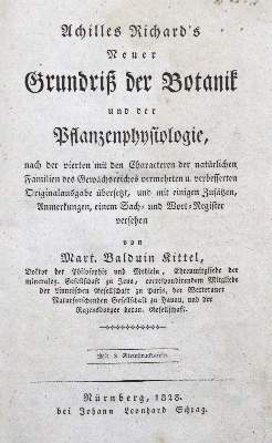 Bild Nr.1: 123-1359 Richard,A.: (Botanik)