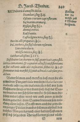 Bild Nr.1: 123-1369 (Tabernaemontanus,J.T.: (Medizin, Balneologie)