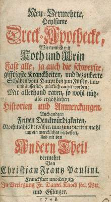 Bild Nr.1: 123-1387 Paulini,C.F.: (Medizin)