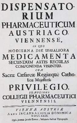 Bild Nr.1: 123-1393 Dispensatorium: (Medizin, Pharmazie)
