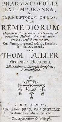 Bild Nr.1: 123-1396 Fuller,T.: (Medizin, Pharmazie)