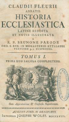 Bild Nr.1: 123-143 Fleury,C.: (Alte Drucke, Handschriften und Theologie)