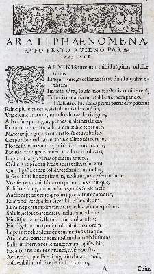 Bild Nr.2: 123-1470 (Aratus Solensis.: (Verschiedene Gebiete - Varia, Astronomie)