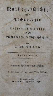 Bild Nr.1: 123-1497 Funke,C.P.: (Verschiedene Gebiete - Varia)