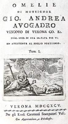 Bild Nr.1: 123-15 Avogadro,G.A.: (Alte Drucke, Handschriften und Theologie)