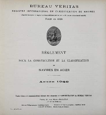 Bild Nr.1: 123-1531 Bureau Veritas.: (Verschiedene Gebiete - Varia, Seewesen)