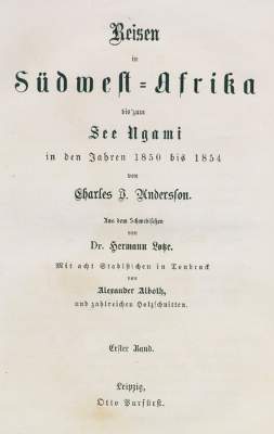 Bild Nr.1: 123-1557 Anderson,C.J.: (Afrika)