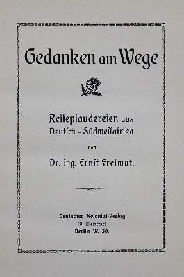 Bild Nr.2: 123-1565 Freimut,E.: (Afrika, Kolonien)
