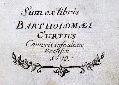 Bild Nr.2: 123-157 Cantuale: (Gesangbücher, Handschriften)