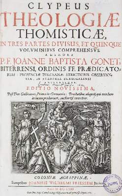 Bild Nr.2: 123-163 Gonet,J.-B.: (Alte Drucke, Handschriften und Theologie)