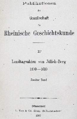 Bild Nr.1: 123-1636 Below,G.v.: (Deutschland, Jülich)