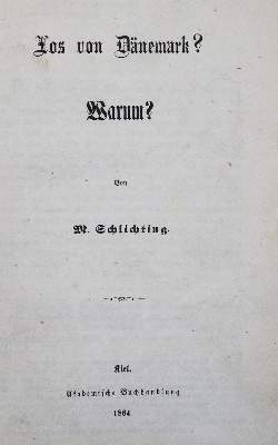 Bild Nr.1: 123-1683 Schwarzbücher: (Deutschland, Schleswig)