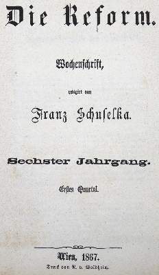 Bild Nr.1: 123-1686 Schuselka,F. (Hrsg.).: (Deutschland)