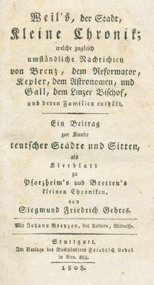 Bild Nr.1: 123-1705 Gehres,S.F.: (Deutschland, Weil der Stadt)