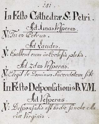 Bild Nr.1: 123-174 Antiphonar.: (Handschriften)