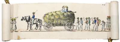 Bild Nr.1: 123-1773 (Steinlen,T.C.: (Schweiz, Vevey, Fête des Vignerons)