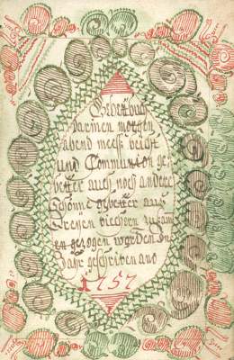 Bild Nr.1: 123-181 Gebetbuch.: (Handschriften)
