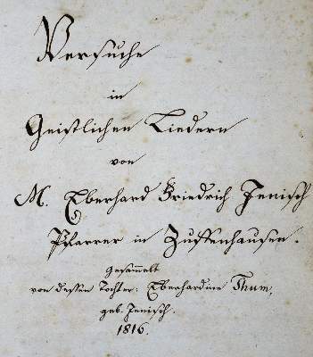 Bild Nr.1: 123-183 Jenisch,E.F.: (Handschriften)