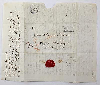 Bild Nr.1: 123-1863 Buttel, Helene Caroline Catharina von,: (Autographen)
