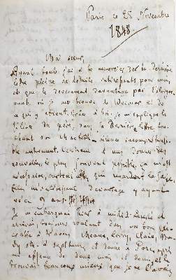 Bild Nr.1: 123-1864 Chelard, Carle Émile,: (Autographen)