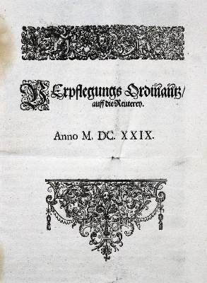 Bild Nr.1: 123-1872 Schönburg, Otto Friedrich Frhr. v.,: (Dreissigjähriger Krieg)