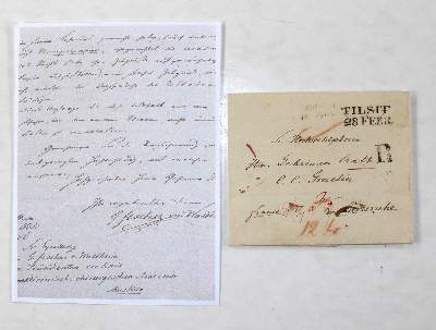 Bild Nr.1: 123-1880 Fischer von Waldheim, Johann Gotthelf,: (Autographen)