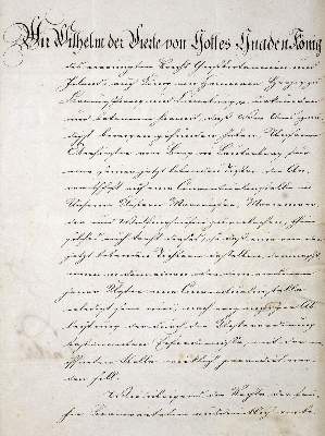 Bild Nr.1: 123-1881 Friedrich Wilhelm IV, König von Preußen: (Autographen)