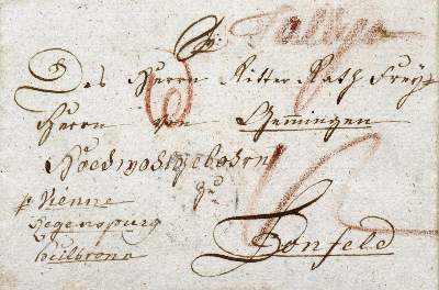 Bild Nr.3: 123-1882 Gemmingen, Philipp Albrecht Freiherr von,: (Autographen)