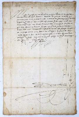 Bild Nr.13: 123-1888 Heinrich III.,: (Autographen)