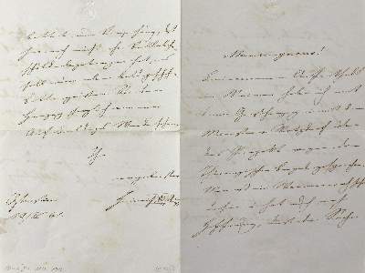 Bild Nr.2: 123-1889 Heinrich XIV. Fürst Reuß: (Autographen)