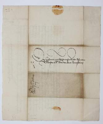 Bild Nr.2: 123-189 Passierschein: (Handschriften)