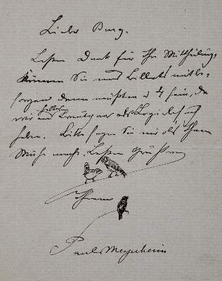 Bild Nr.2: 123-1898 Meyerheim, Paul: (Autographen)