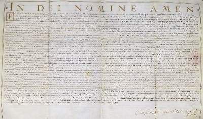Bild Nr.1: 123-190 Promotionsurkunde: (Handschriften)