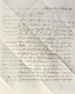 Bild Nr.1: 123-1900 Niebuhr, Marcus von,: (Autographen)