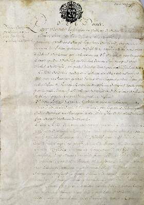 Bild Nr.1: 123-191 Promotionsurkunde: (Handschriften)