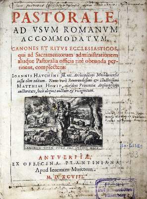 Bild Nr.1: 123-198 Hauchinus,I. (d.i. J.Hauchin).: (Alte Drucke, Handschriften und Theologie)