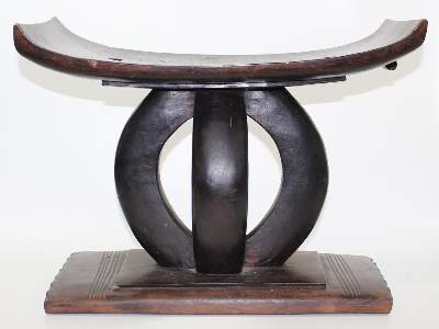 Bild Nr.4: 123-2002 Ashanti Zeremonialhocker: (Afrika)