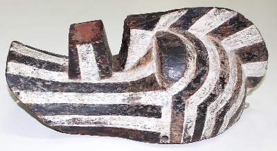 Bild Nr.2: 123-2026 Alte Maske Kifwebe: (Afrika, Sammlung Nerlich München)