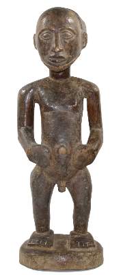 Bild Nr.1: 123-2043 Männliche Figur der Luba-Hemba: (Afrika, Sammlung Nerlich München)